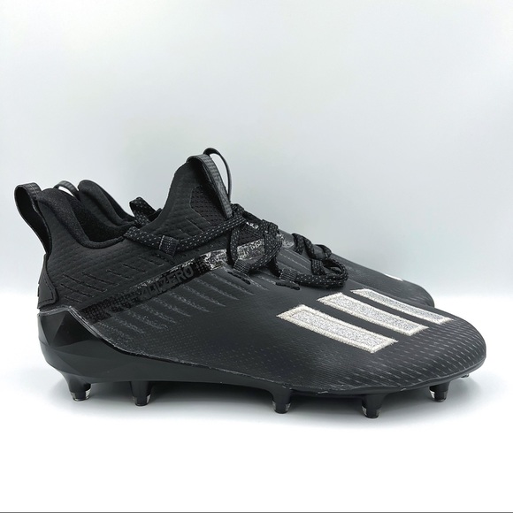 adidas Other - New Men’s Adidas Adizero “Core Black” Football Cleats Size 7.5 (EH2707)